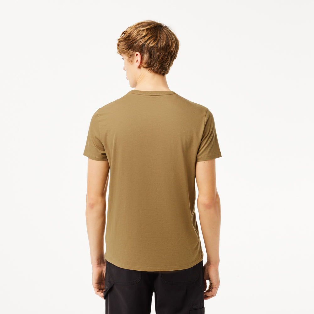 Crew Neck Pima Cotton Jersey T-shirt