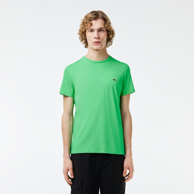 Monochrome Cotton Pima Jersey Crew Neck T-shirt