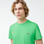 Monochrome Cotton Pima Jersey Crew Neck T-shirt