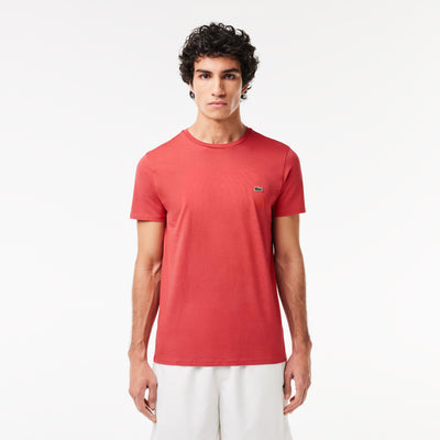 Monochrome Cotton Pima Jersey Crew Neck T-shirt