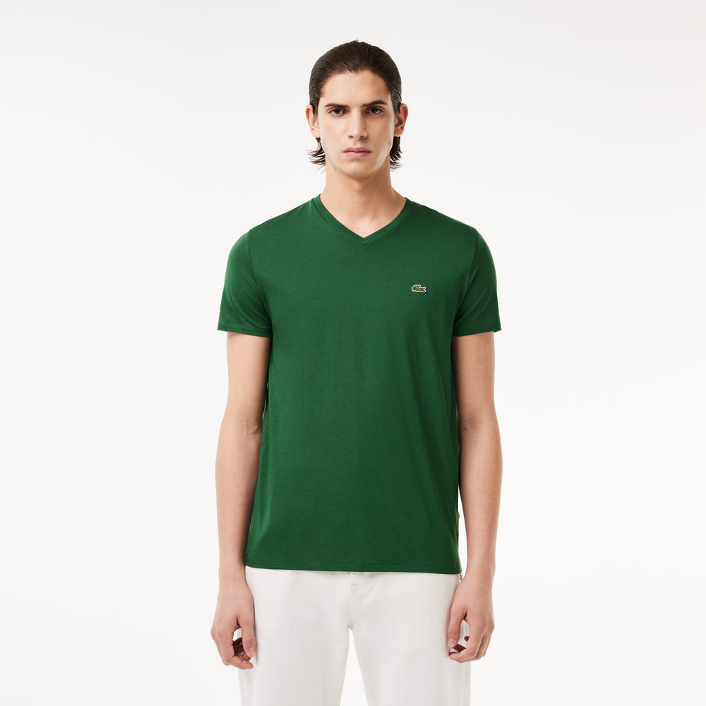 V Neck Cotton Pima T-shirt