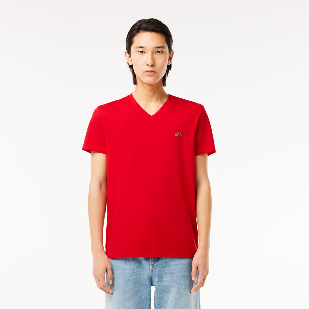 V Neck Cotton Pima T-shirt