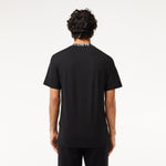 Jacquard Neck Piqué T-shirt