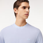 Jacquard Neck Piqué T-shirt