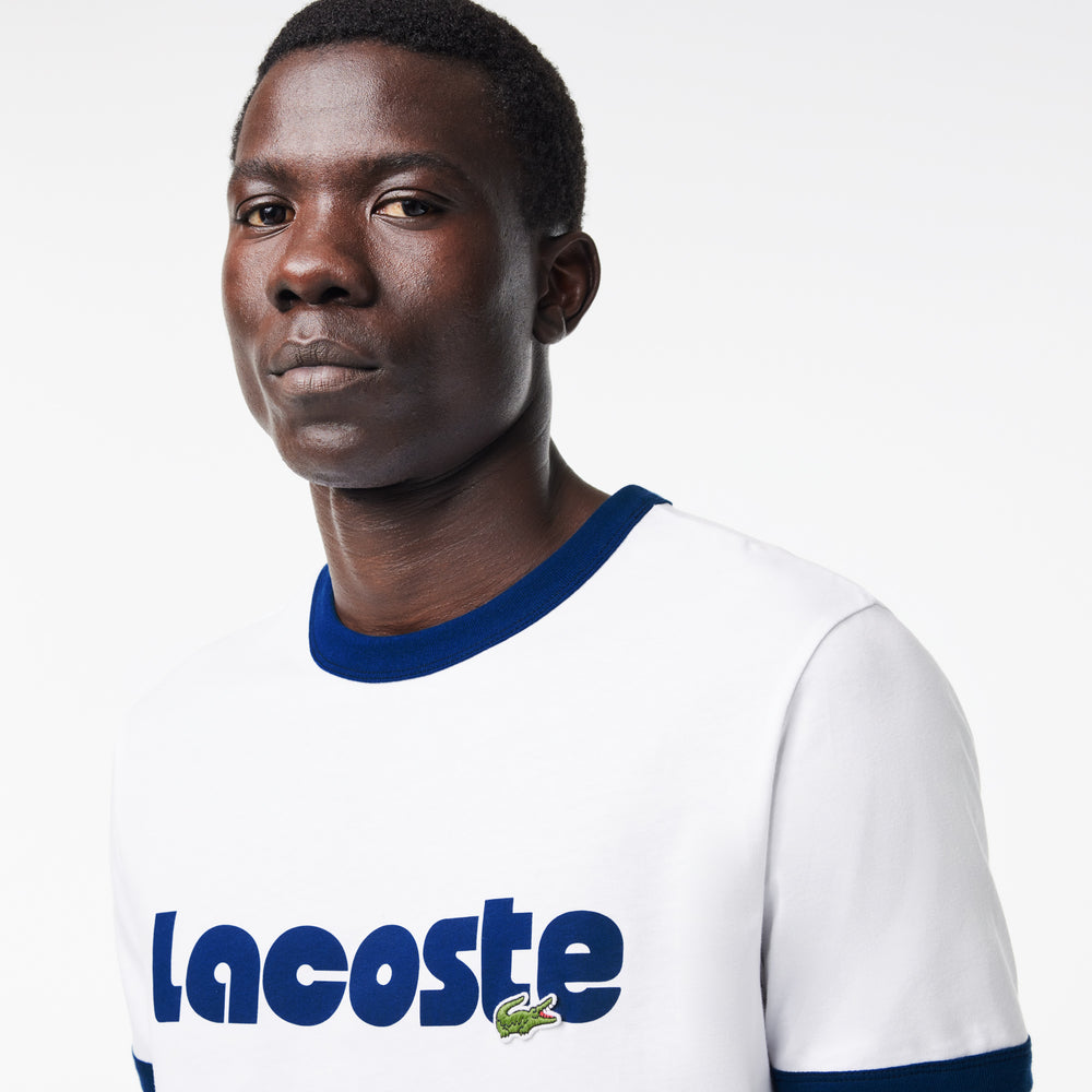 Lacoste Print Contrast Accent T-shirt