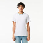 Piqué Stripe Collar T-shirt