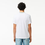 Piqué Stripe Collar T-shirt