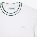 Piqué Stripe Collar T-shirt