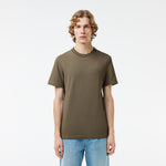 Piqué Stripe Collar T-shirt