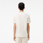 Piqué Stripe Collar T-shirt