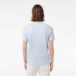 Piqué Stripe Collar T-shirt