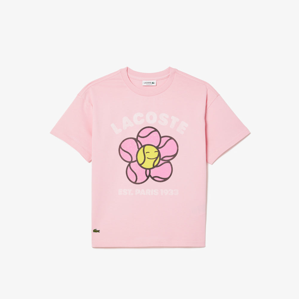 Vintage Flower Printed T-shirt