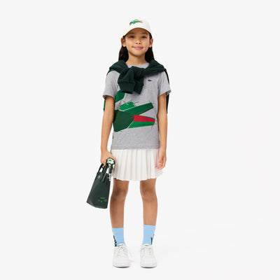 Oversized Crocodile Print T-shirt