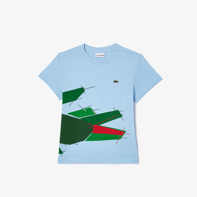 Oversized Crocodile Print T-shirt