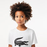 Kids' Lacoste SPORT Tennis Technical Jersey Croc T-shirt