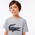 Kids' Lacoste SPORT Tennis Technical Jersey Croc T-shirt