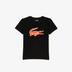 Kids' Lacoste SPORT Tennis Technical Jersey Croc T-shirt