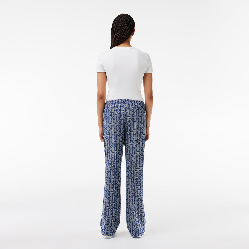 Women's Lacoste Monogram Print Trackpants